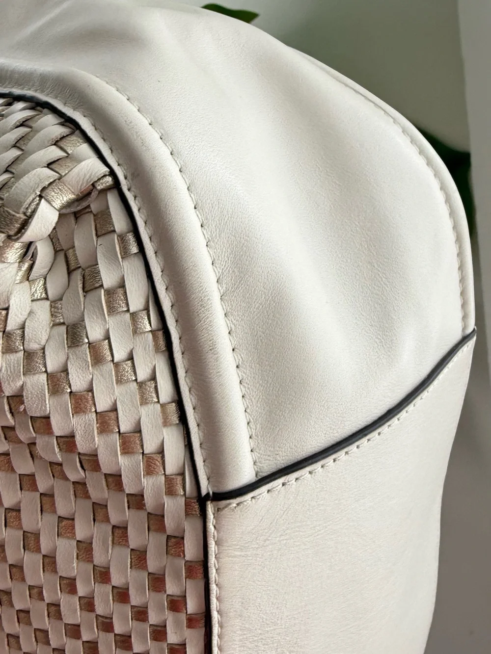 Coach spacious woven